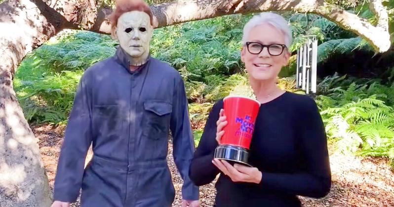 Jamie Lee Curtis Named Horror Scream Queen GOAT at MTV Movie & TV Awards -  HalloweenMovies™ | The Official Halloween Website
